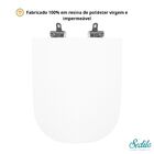 Assento Sanitário Poliéster Para Louça Quadra/unic/axis (deca