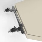 Assento Sanitário Poliéster Para Louça Ravena/izy (deca) Aço