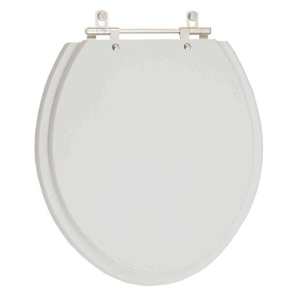 Assento Sanitario Poliester Parati Cinza Claro Para Vaso Loga