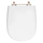 Assento Sanitário Poliéster Paris Branco Para Vaso Ideal Stan