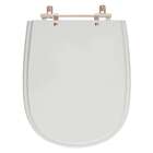 Assento Sanitario Poliester Paris Silver (cinza Claro) Para V