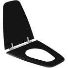 Assento Sanitario Poliester Plaza Premium Ebony Para Vaso Ide
