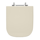 Assento Sanitário Poliéster Quadra Deca Aço Creme