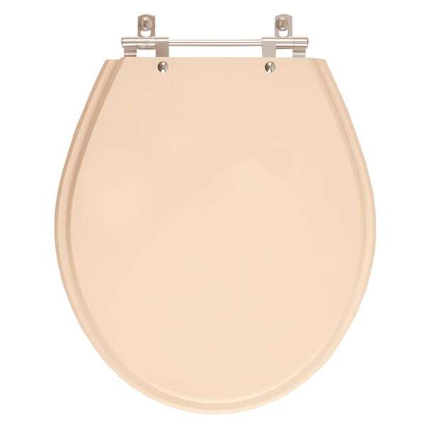 Assento Sanitario Poliester Ravena Rosa Floral Para Vaso Deca