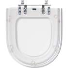 Assento Sanitario Poliester Riviera Cristal Para Vaso Celite