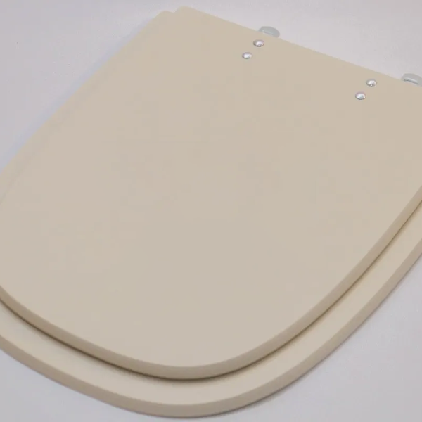 Assento Sanitário Poliester Riviera Para Celite Biscuit Clean