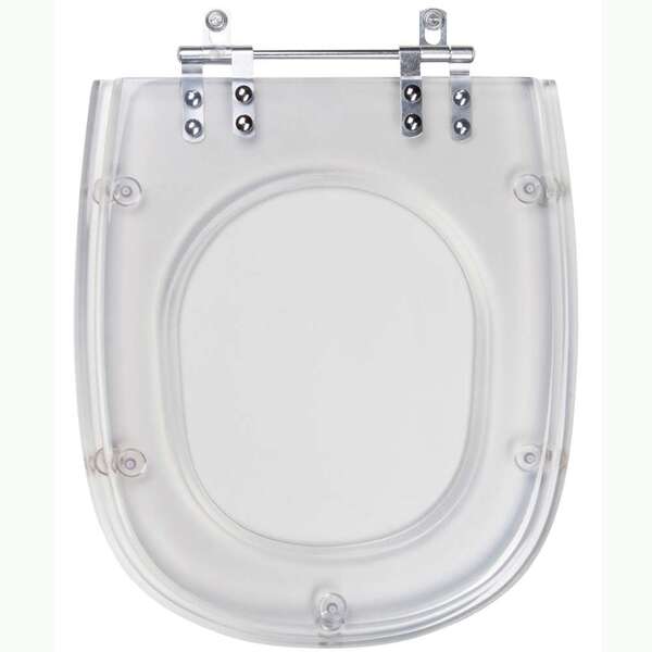 Assento Sanitario Poliester Sabatini Cristal Para Vaso Icasa