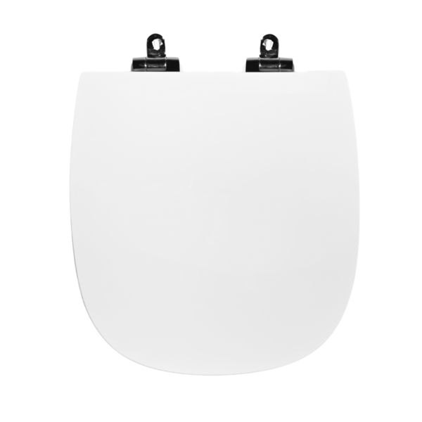 Assento Sanitário Poliéster Sabatini Icasa Slow Close Cromado