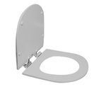 Assento Sanitário Poliéster Smart Celite Slow Close Cromado S