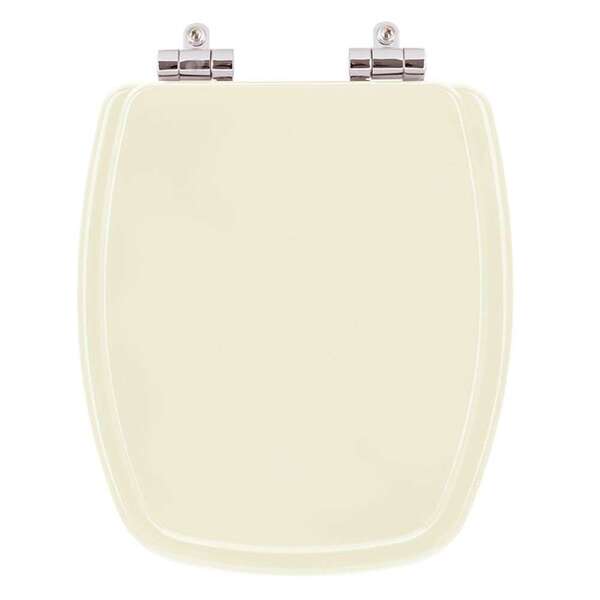 Assento Sanitário Poliester Soft Close Amarilis Marfim Para V