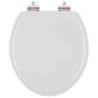 Assento Sanitário Poliester Soft Close Araxa Cinza Claro Para