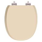 Assento Sanitário Poliester Soft Close Ascot Visone (salmão)