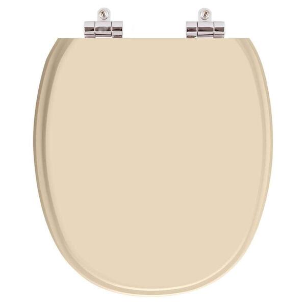 Assento Sanitário Poliester Soft Close Ascot Visone (salmão)