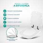 Assento Sanitário Poliéster Soft Close Boss Matte Black (pret