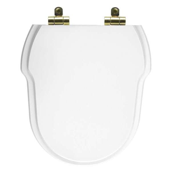 Assento Sanitário Poliéster Soft Close Hampton Branco Para Va