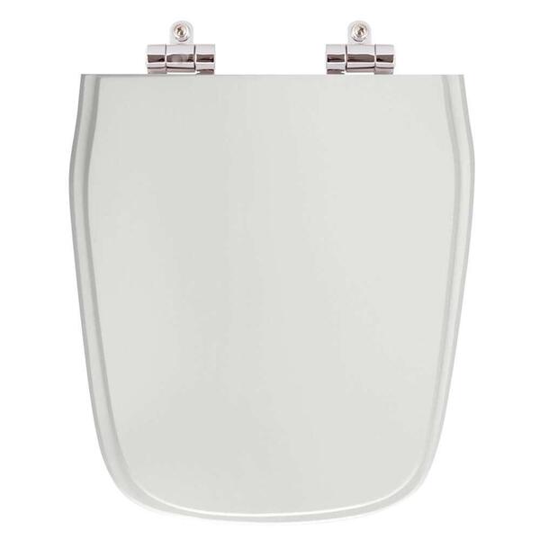 Assento Sanitário Poliester Soft Close Imperium Cinza Prata P