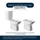 Assento Sanitário Poliester Soft Close Laguna Rose Para Vaso