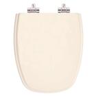 Assento Sanitário Poliester Soft Close Monte Carlo Amendoa Pa