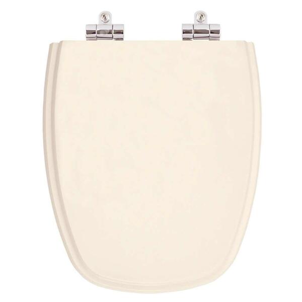 Assento Sanitário Poliester Soft Close Monte Carlo Amendoa Pa