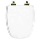 Assento Sanitário Poliéster Soft Close Monte Carlo Branco Par