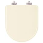 Assento Sanitario Poliester Soft Close San Remo Marfim (bege