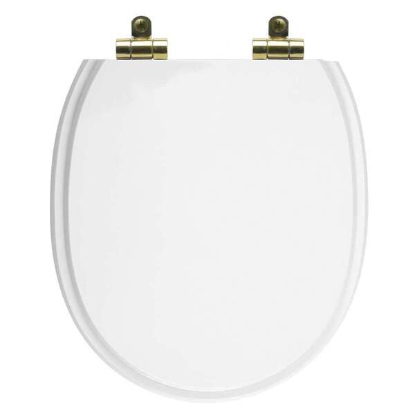 Assento Sanitário Poliéster Soft Close Village Branco Para Va