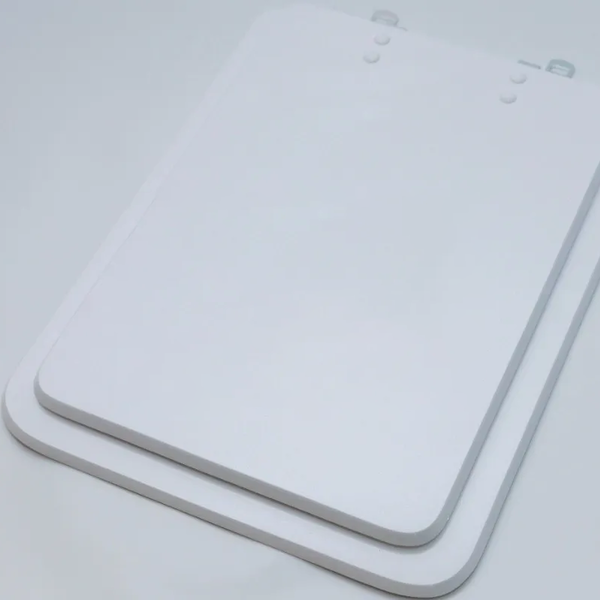 Assento Sanitário Poliester Square Branco Clean Para Incepa