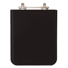 Assento Sanitario Poliester Square Preto Para Vaso Incepa