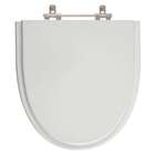 Assento Sanitario Poliester Studio Cinza Platina Vaso Incepa