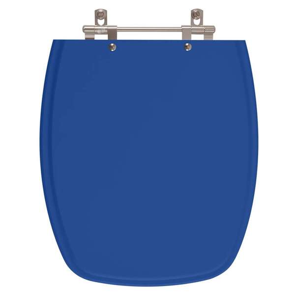 Assento Sanitario Poliester Stylus Azul Mineral Para Vaso Cel