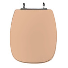 Assento Sanitário Poliéster Stylus Celite Aço Pêssego 73
