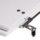 Assento Sanitario Poliester Thema Azul Translucido Para Vaso