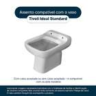 Assento Sanitário Poliester Tivoli Bermuda (lilás) Para Vaso