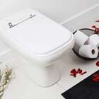 Assento Sanitario Poliester Tivoli Branco Para Vaso Ideal Sta
