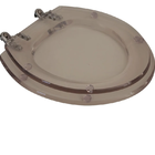 Assento Sanitário Poliéster Universal Fume