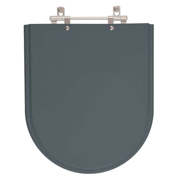 Assento Sanitario Poliester Valentina Cinza Plus (escuro) Par