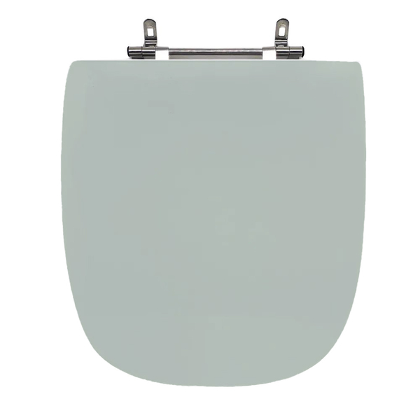 Assento Sanitário Poliéster Versato Celite Aço Água Marinha