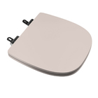 Assento Sanitário Poliéster Versato Celite Slow Close Cromado