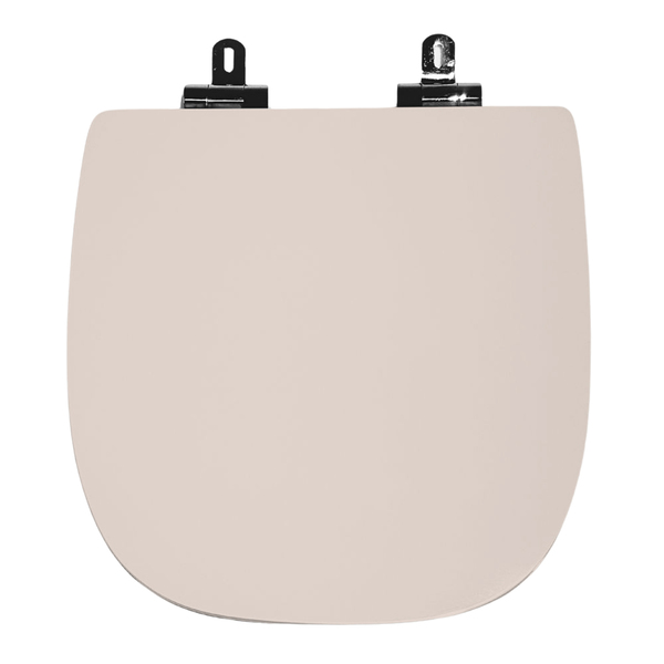 Assento Sanitário Poliéster Versato Celite Slow Close Cromado