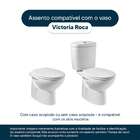 Assento Sanitario Poliester Victoria Branco Para Vaso Roca