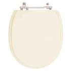 Assento Sanitario Poliester Village Creme Para Vaso Deca