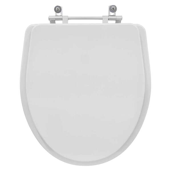 Assento Sanitário Poliéster Vitória Branco Para Louça Roca