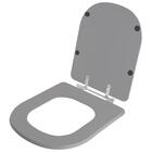 Assento Sanitário Poliester Vogue Plus Cinza Vip (cinza Escur