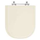 Assento Sanitário Poliéster Vogue Plus Creme (bege Claro) Par