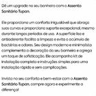 Assento Sanitário Polipropileno Soft Close Oval Infantil