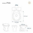 Assento Sanitário Polo Hervy Aço Cinza