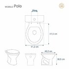 Assento Sanitário Polo Hervy Aço Rose