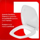Assento Sanitário Pp Thema Plus Soft Close Branco Incepa