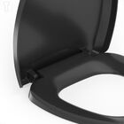 Assento Sanitário Pp Thema Plus Soft Close Preto Incepa