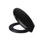 Assento Sanitário Preto Almofadado Plus Metasul
